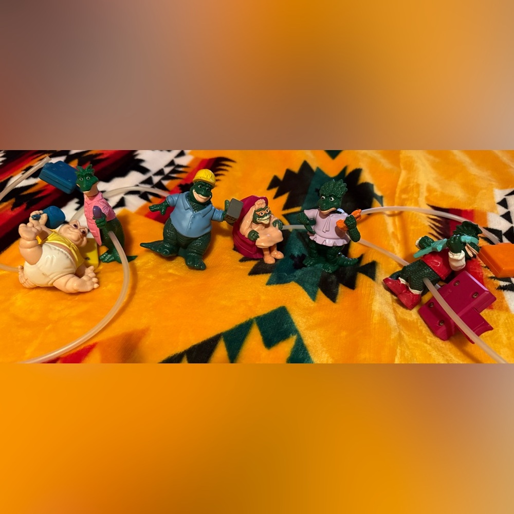 Dinosaur Action Figure Set - Multicolor